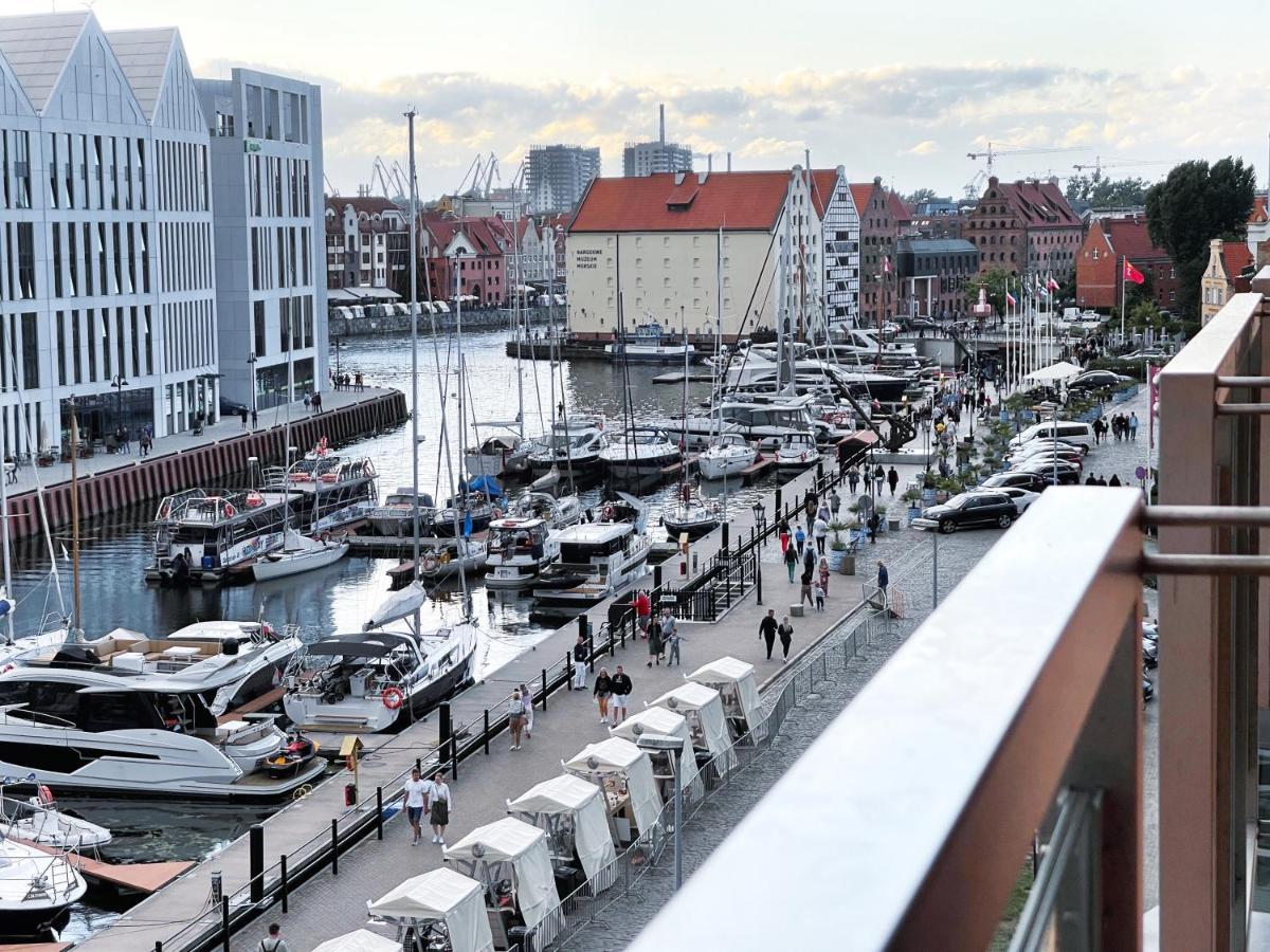 Waterlane W Oknami Na Rzeke - Marina View - Comfy Apartments Gdańsk Buitenkant foto